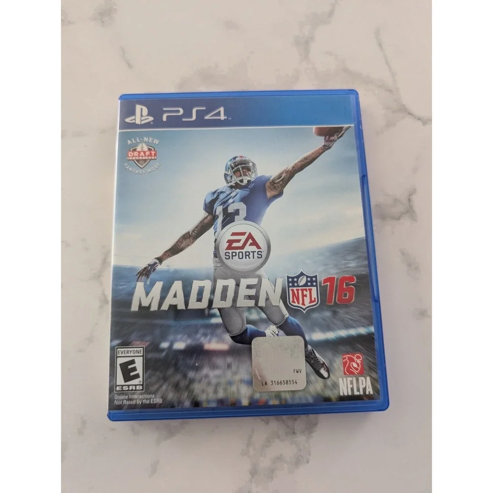 Madden NFL 16 For PlayStation 4 PS4 American Football Sports Rated E 2015